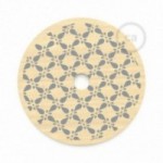 Suspension complète "Le Palle Volanti" motif “E' molto di design” + pattern Drops et câble textile RN06 en jute