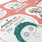 Les Petites Boules, Planche 3 - six disques décoratifs imprimés sur carton recyclé